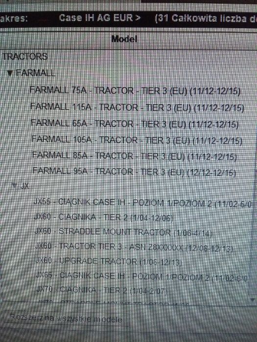 Zawór sterujący, rozdzielacz hydrauliczny CNH CASE Farmall, JX, NH