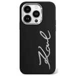 Oryginalne Etui KARL LAGERFELD hardcase Silicone Metal Iphone 15 Pro