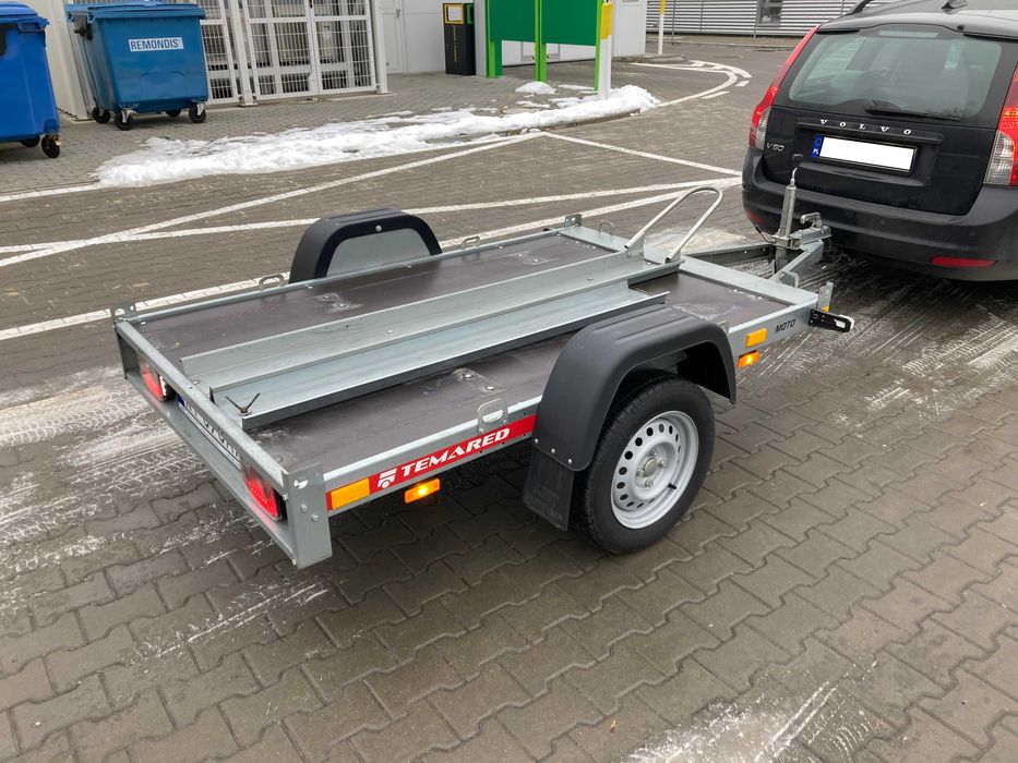 Wynajem przyczepa motocyklowa  / przyczepka do transportu motocykla