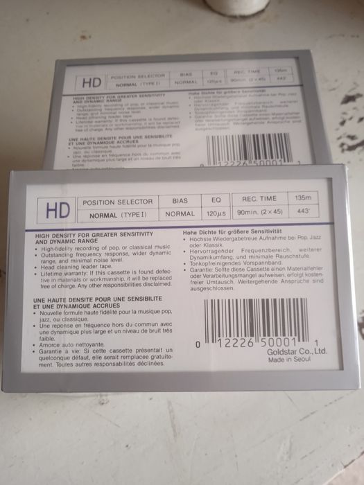 Продам Аудио видео кассеты Gold star.