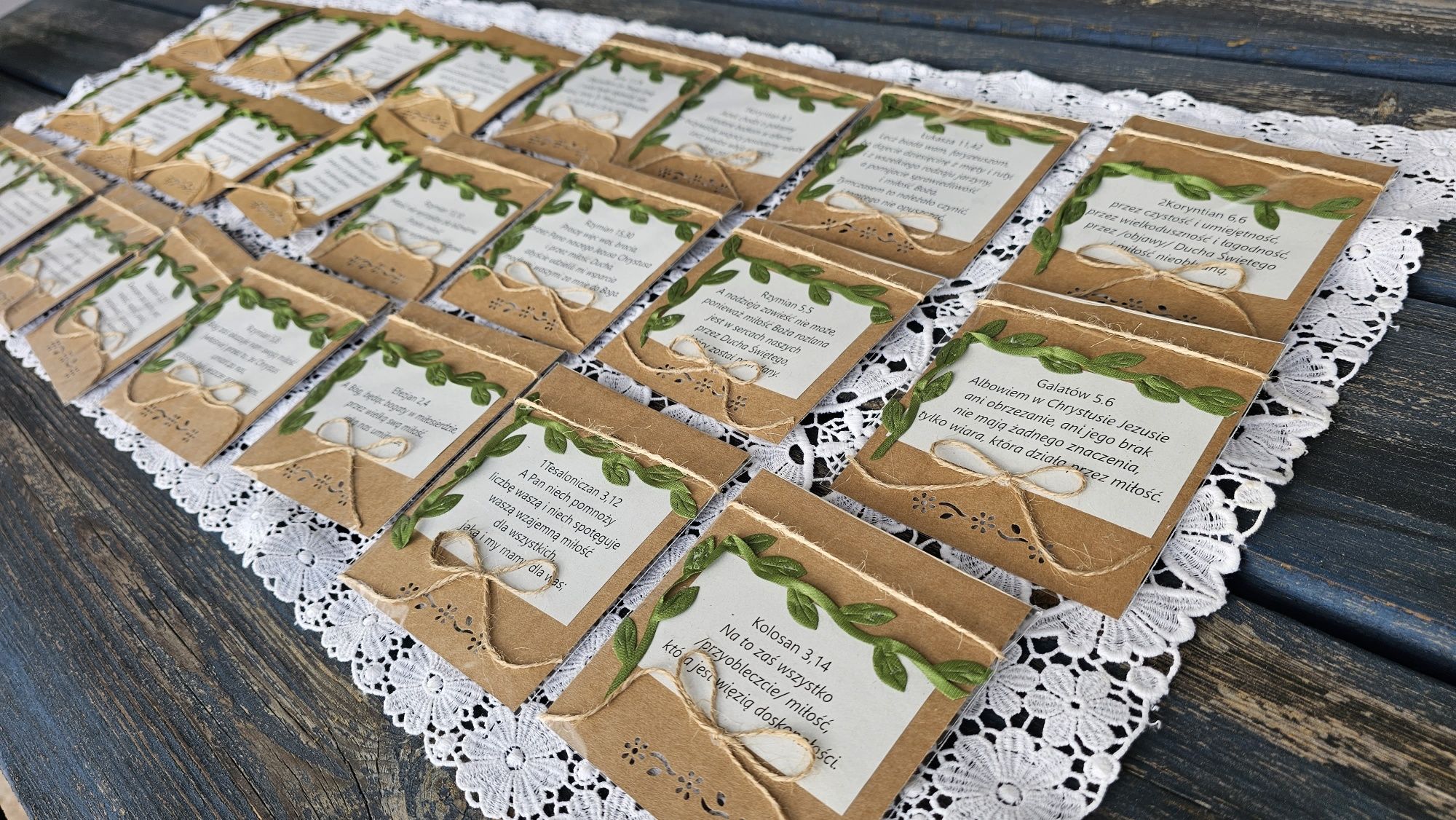 Podziękowanie dla gości cytaty z Biblii, o miłości, Komunia, Chrzest