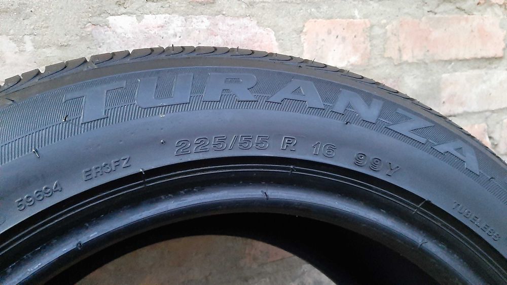 Новий скат 225/55 R16 99Y Bridgestone Turanza ER300
