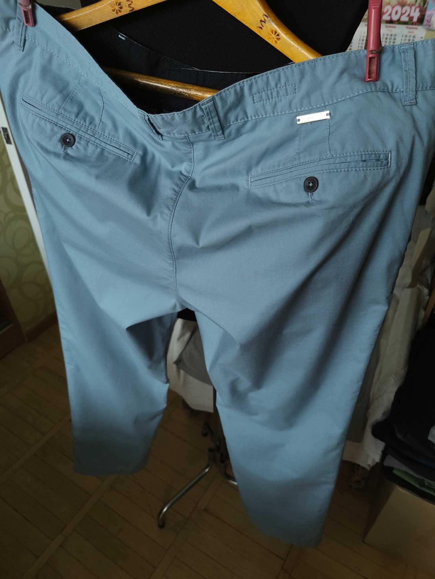 Джинсы лето Alberto Ceramica pants Germany w40 stretch blue.