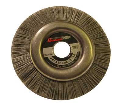 Щетка дисковая на УШМ D125х12х22.2мм ПИРАНЬЯ для снятия краски