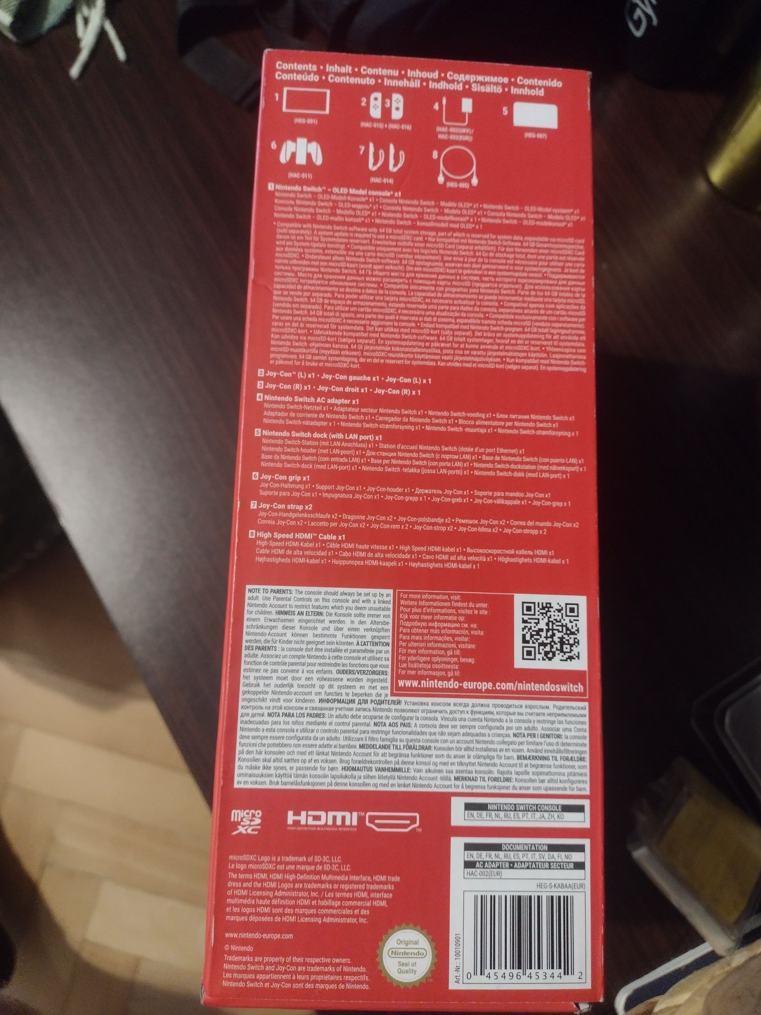 Konsola Nintendo Switch OLED 64Gb