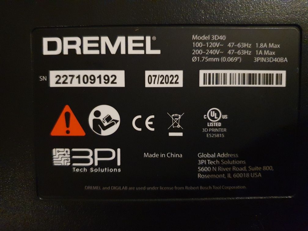 3d принтер Dremel 3D40 FLEX