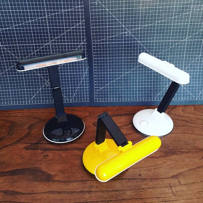 Candeeiro de mesa vintage design anos 80 Kyoji Tanaka