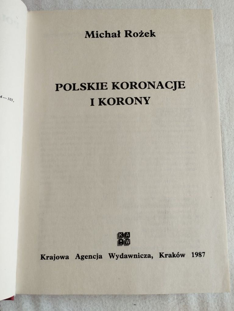 Polskie koronacje i korony - Michał Rożek