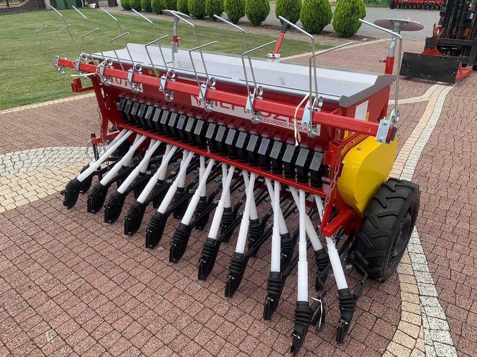 Promocja! Siewnik Zbożowy 2,5m S107/2 Meprozet redlice stopkowe
