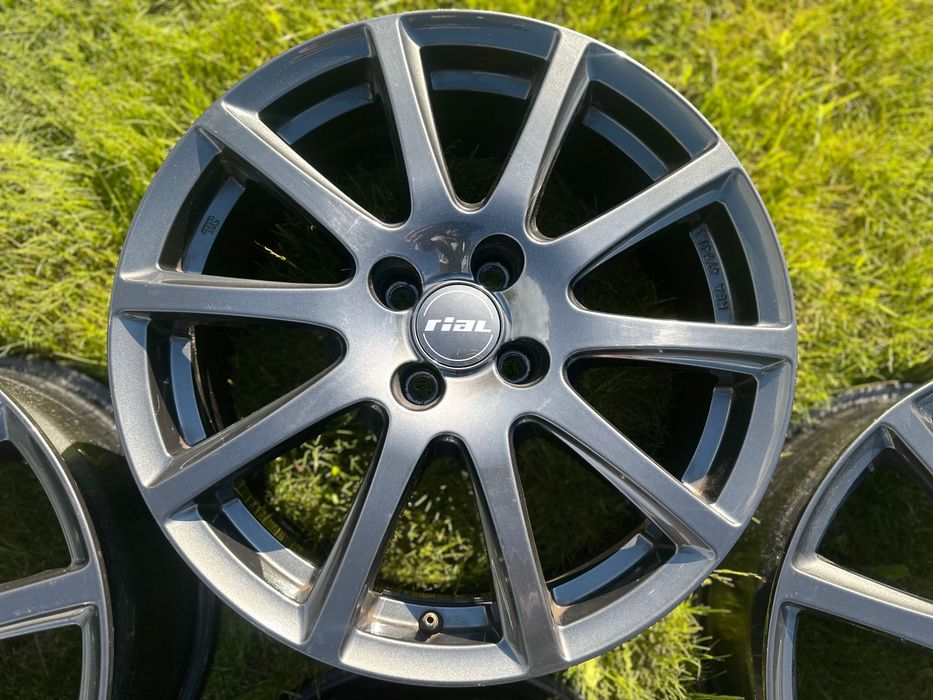 Титанові диски 4 100 R17 RIAL             Grafit Edition