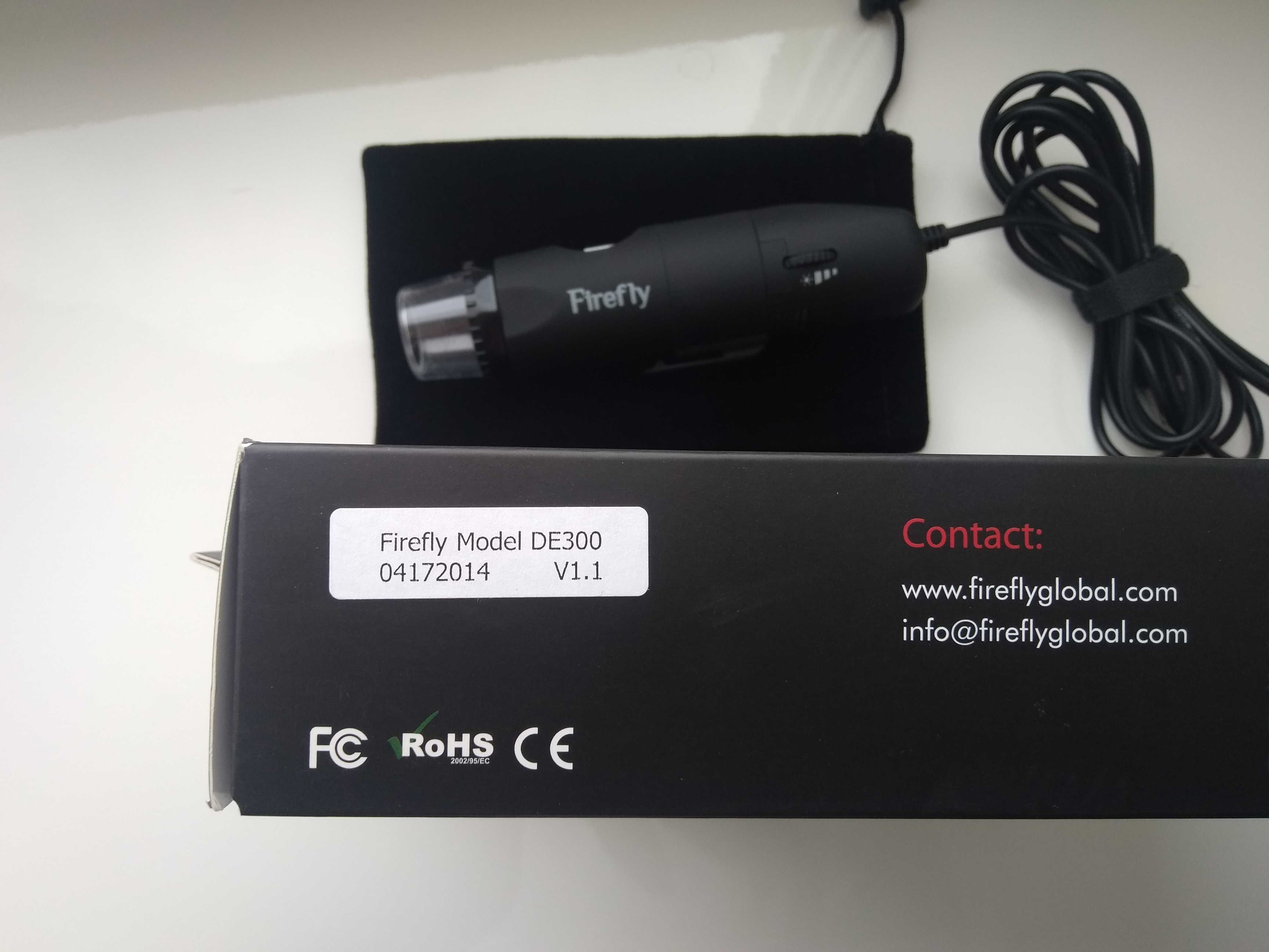 USB Дерматоскоп Firefly DE300 с Поляризацией и подсветкой трихоскоп