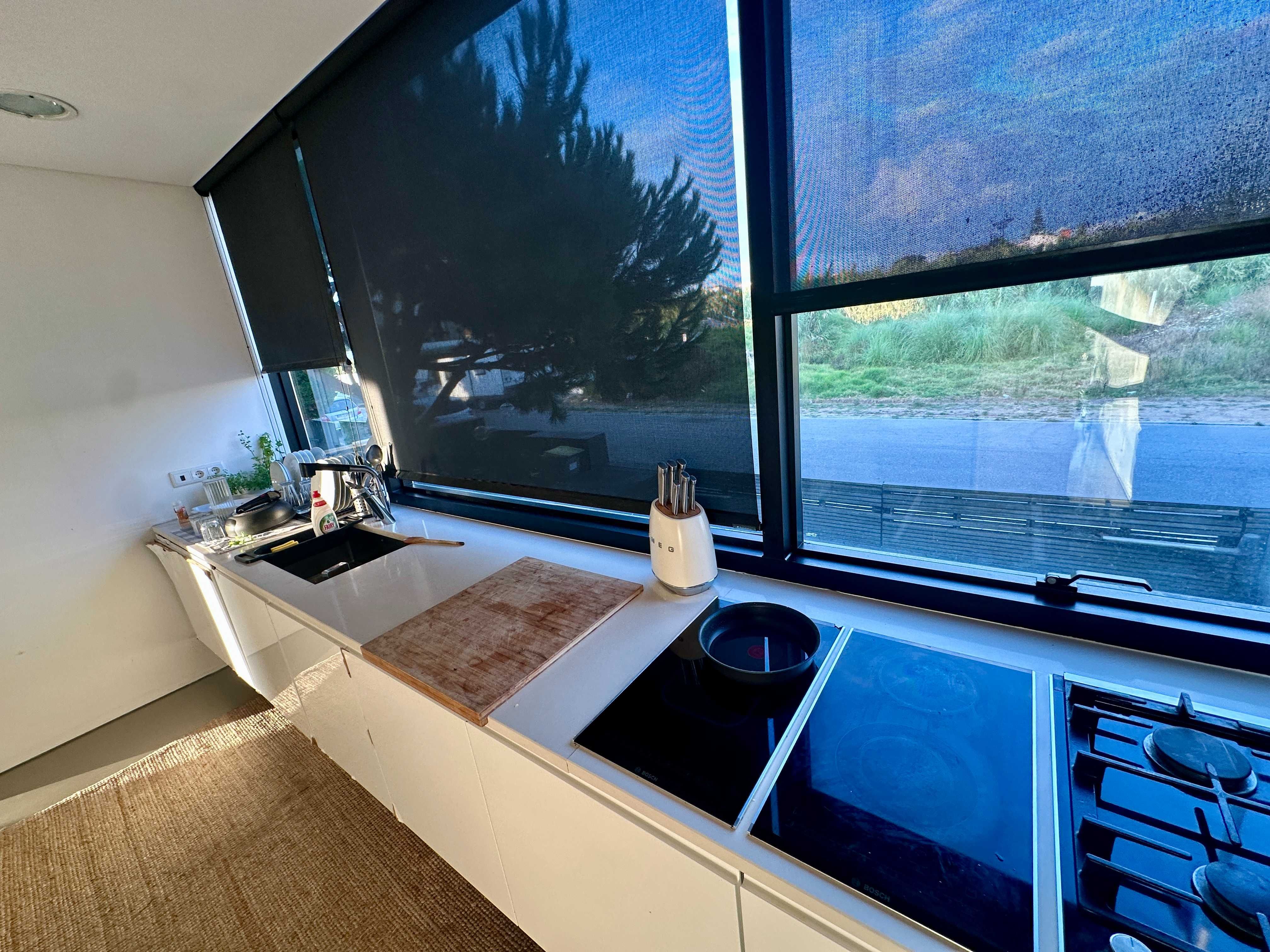 Cozinha completa com silestone - duas partes