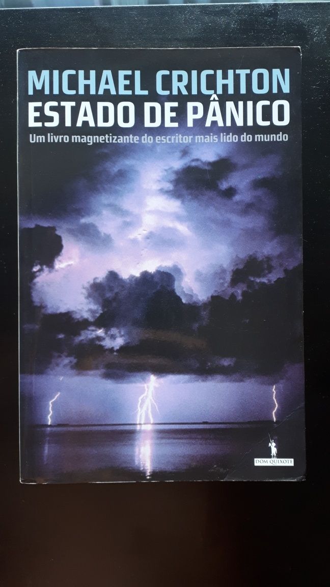 Livro: Estado de pânico - Michael Crichton