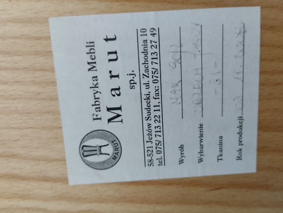 Stół rozkładany podwójny