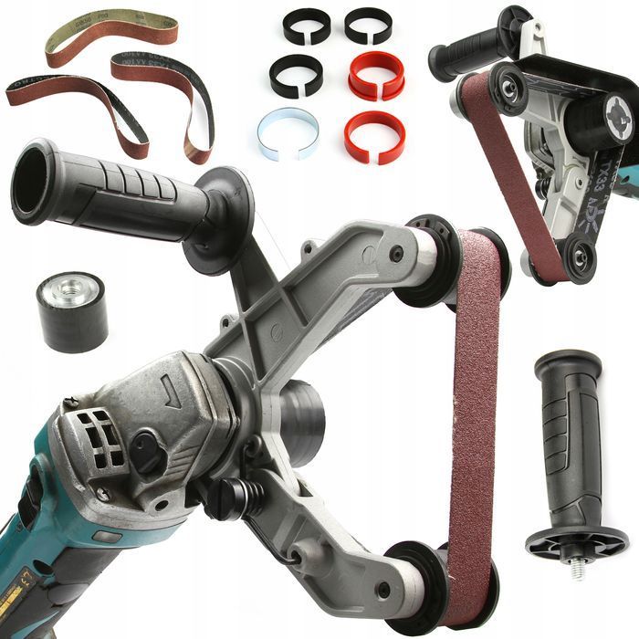 Przystawka Taśmowa Do Szlifowania I Polerowania Rur Pilnik Spawów