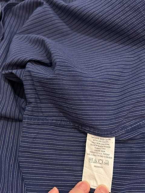 Calvin Klein Koszula męska, bawełna 100%, długi rękaw, rozm. XL/16,5