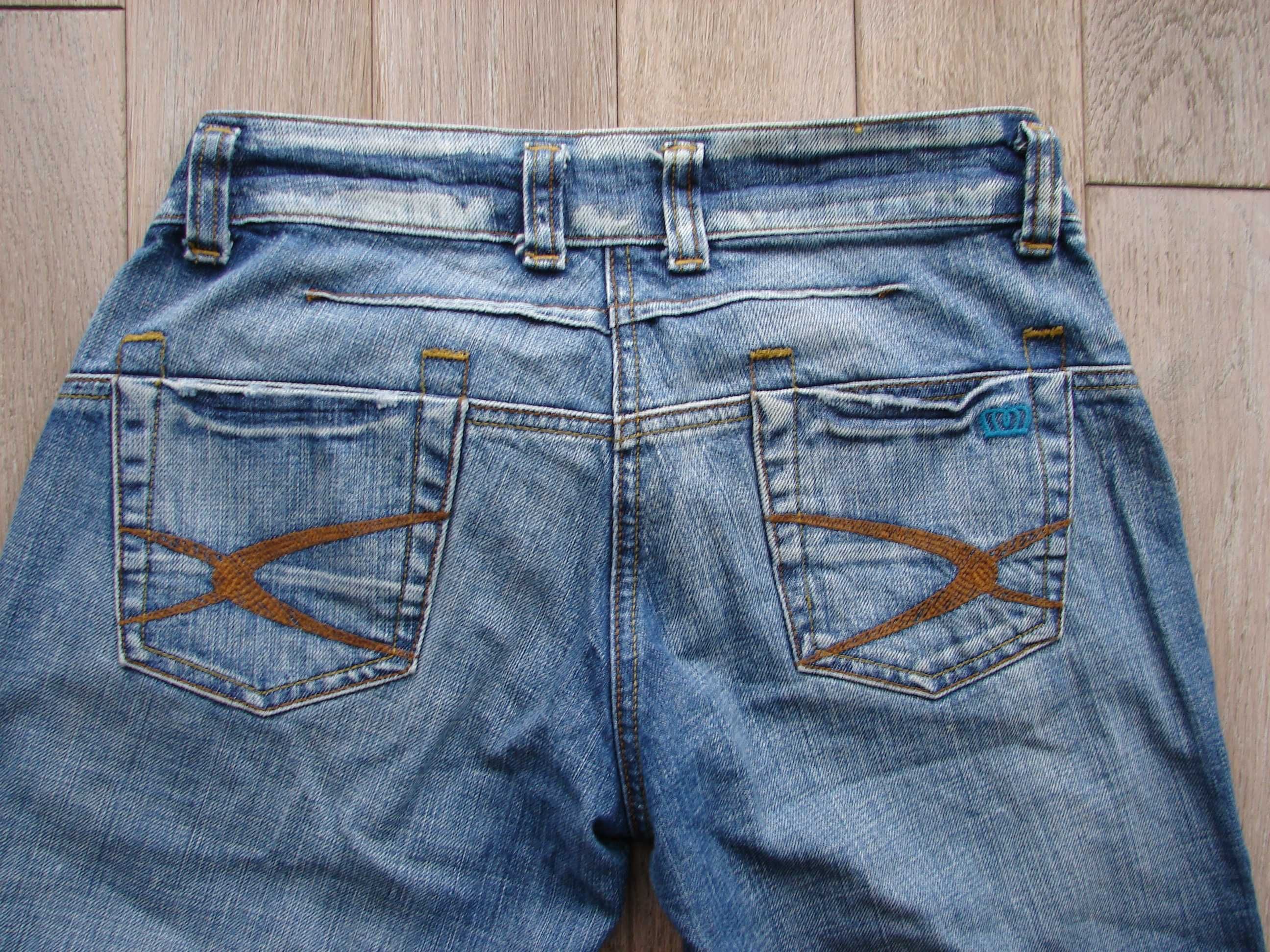 Spodnie Dżinsy Jeansy Cars Jeans 36 S Niebieskie