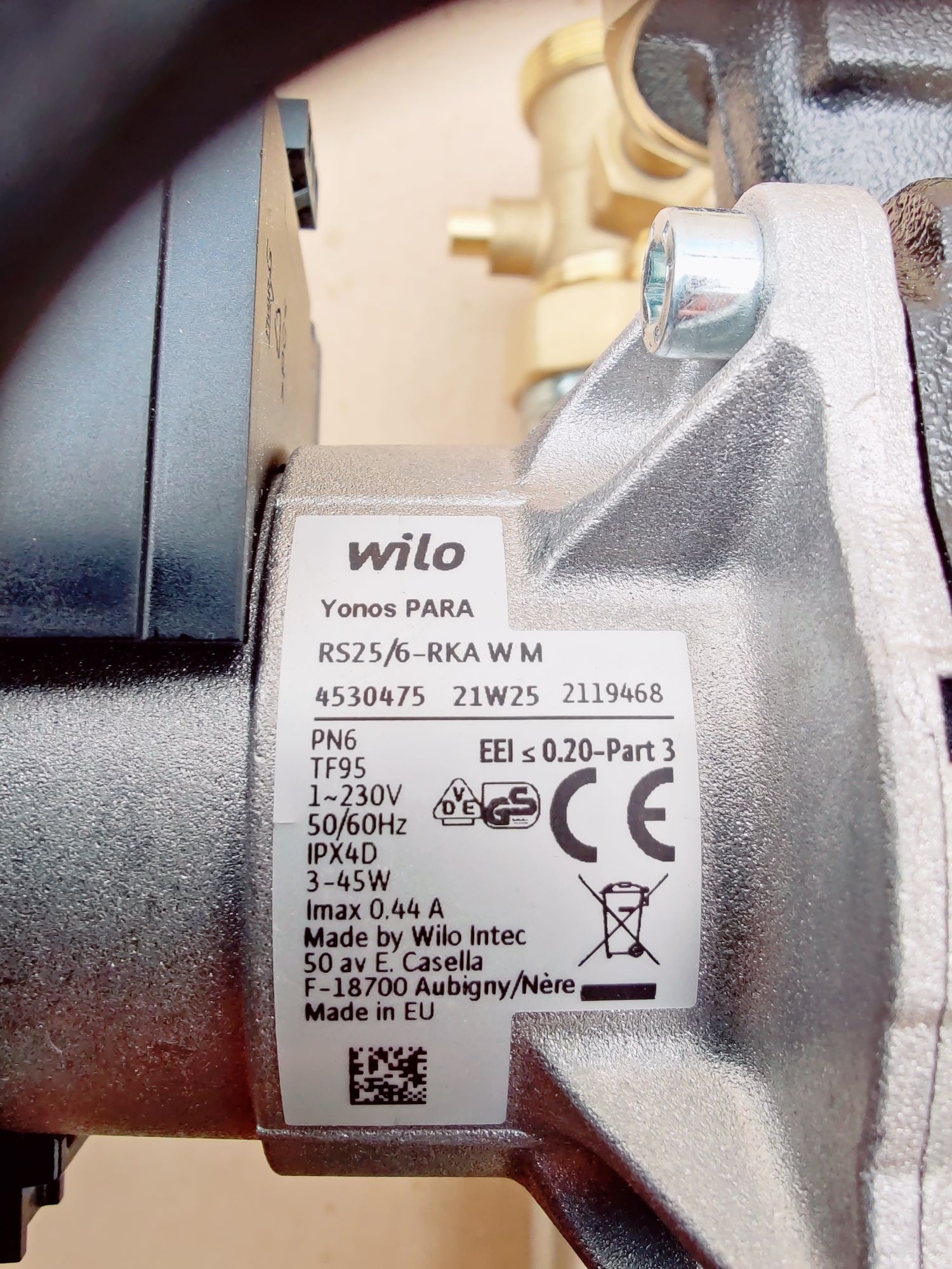 Vaillant  zestaw pompowy