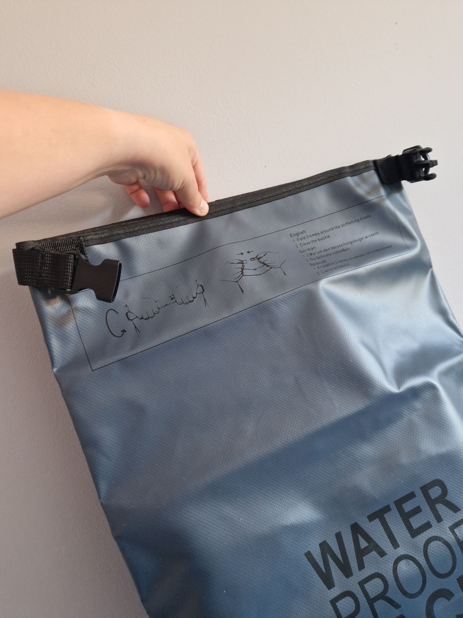 Worek żeglarski wodoszczelny kajak sup 20l torba waterproof pływanie