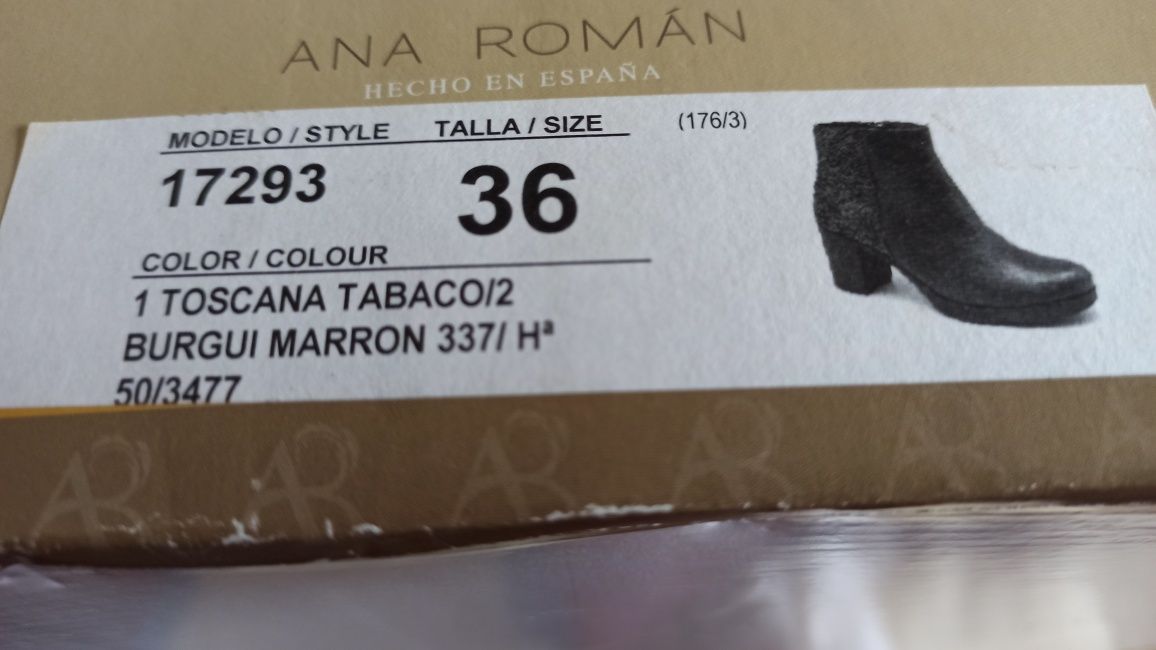Botas senhora cano curto, Ana Romana