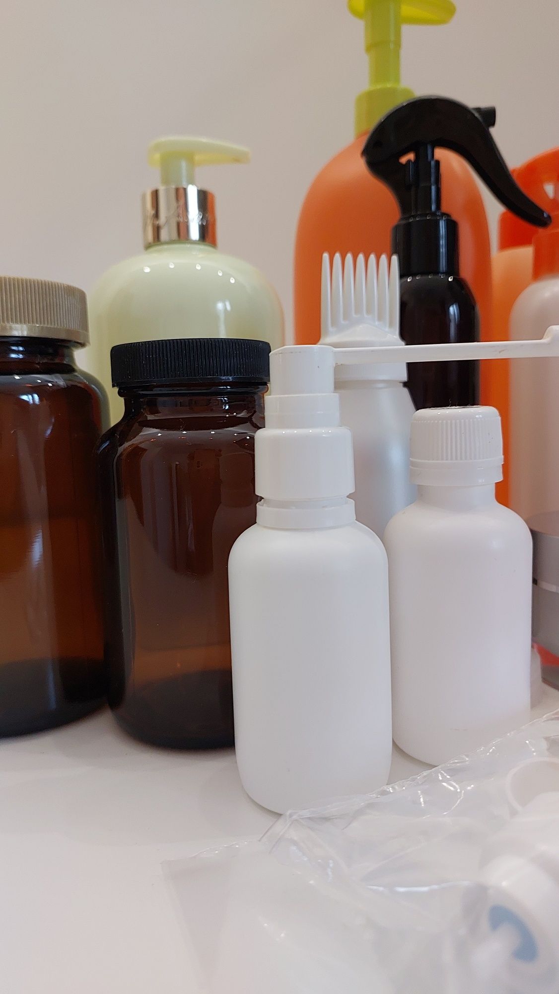 Баночки флакони скляні / тара / 50 ml /