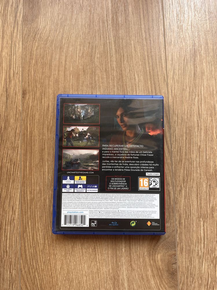 Unchated o legado perdido ps4