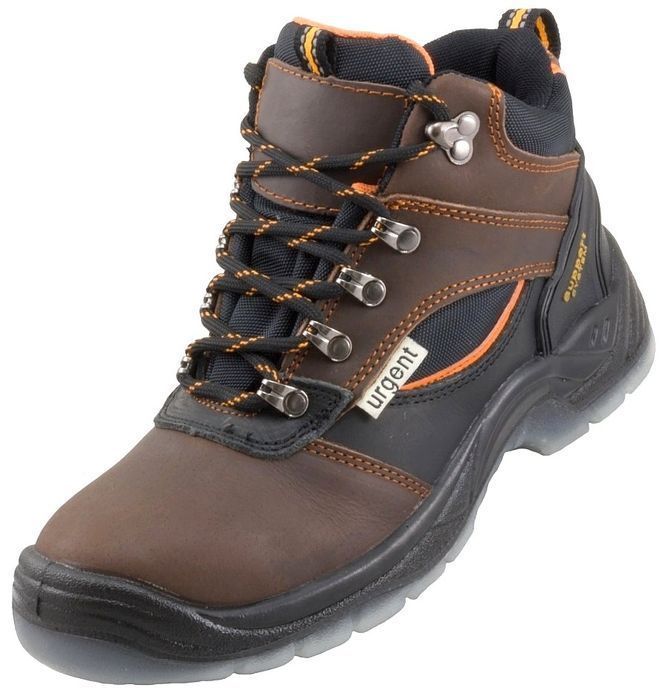 Buty robocze ochronne skórzane bez podnoska wysokie BHP 45