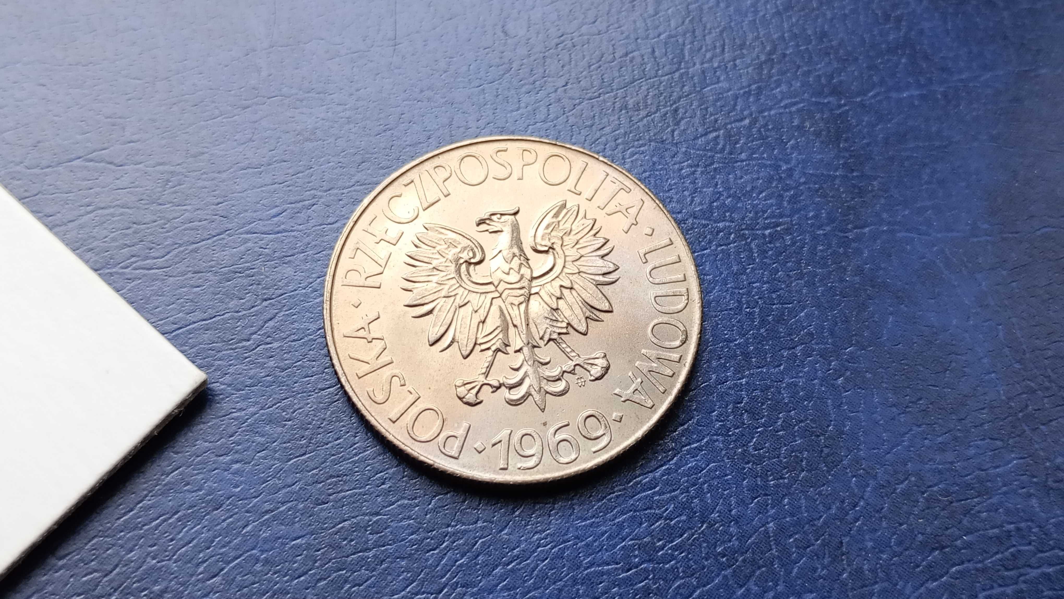 Stare monety Medal 10 zł 1969 Tadeusz Kościuszko PRL Cudo