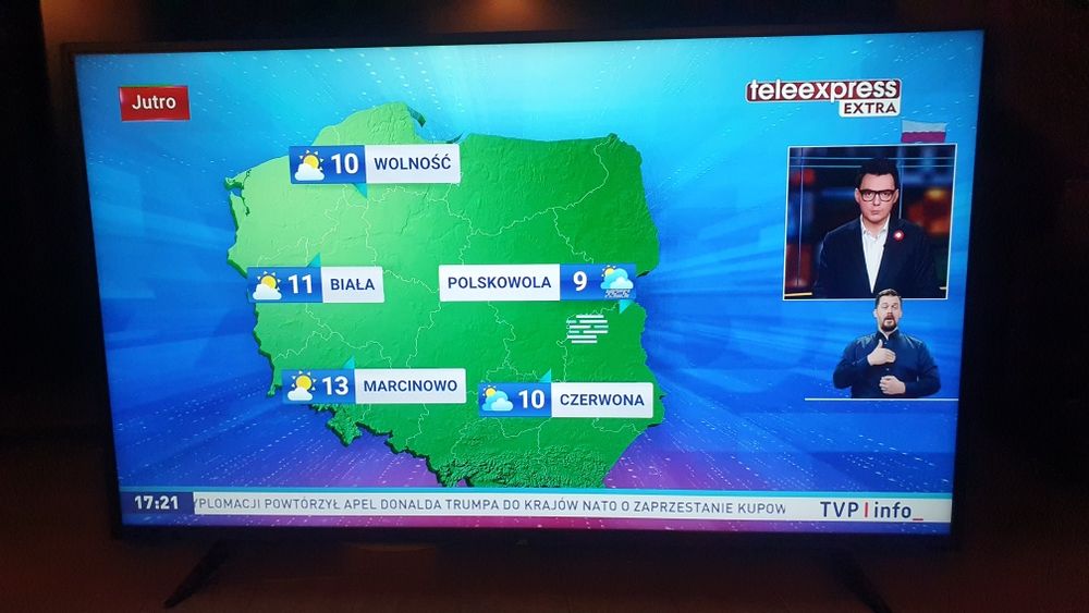 JVC 55 cali - 4K Smart Android TV - idealny