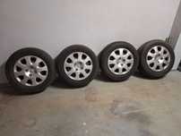 Opony Nokian Snowproof 2  195/65/15 + koła 4 x 108 do Peugeot