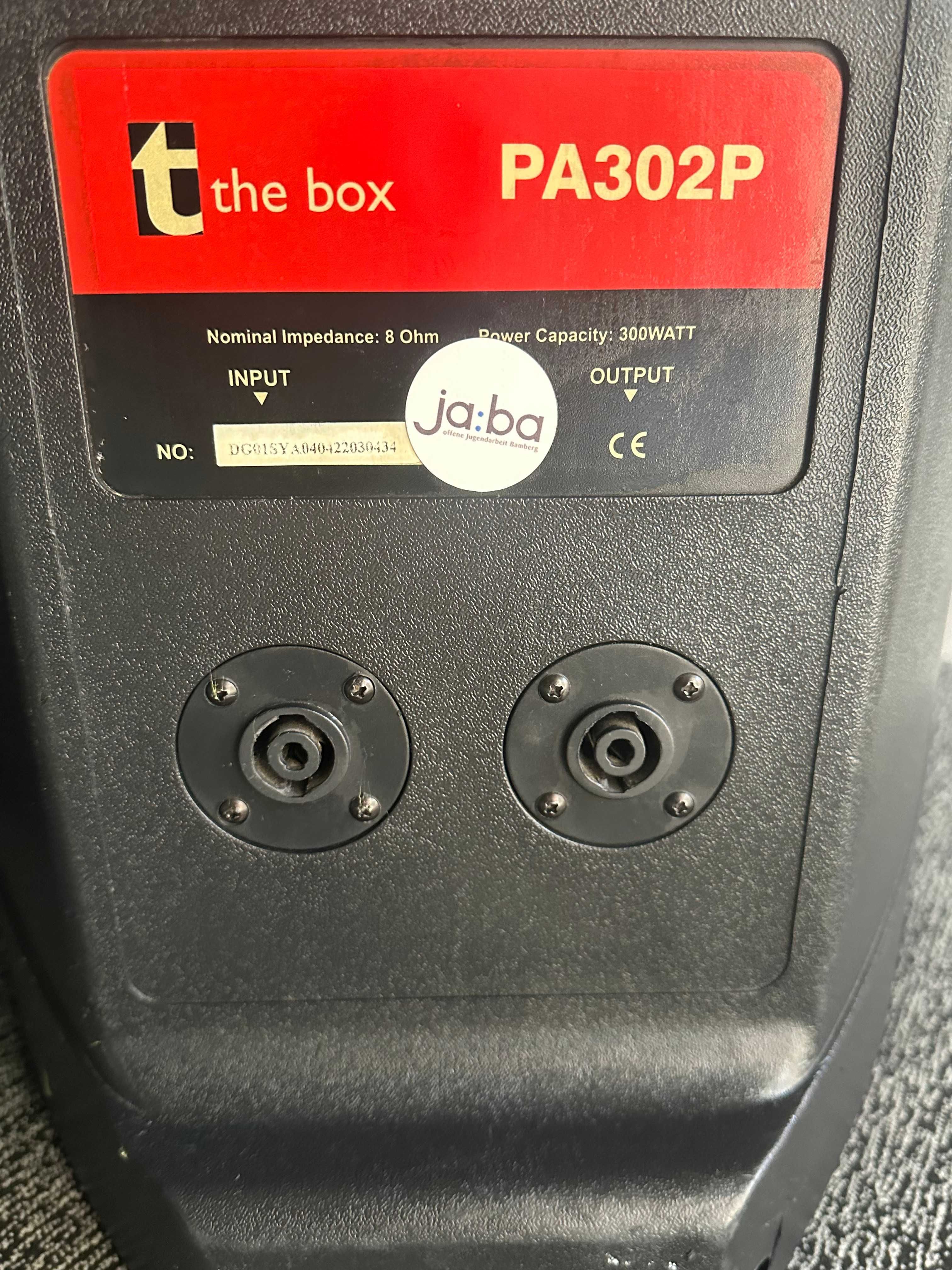Акустична система THE BOX PA 302