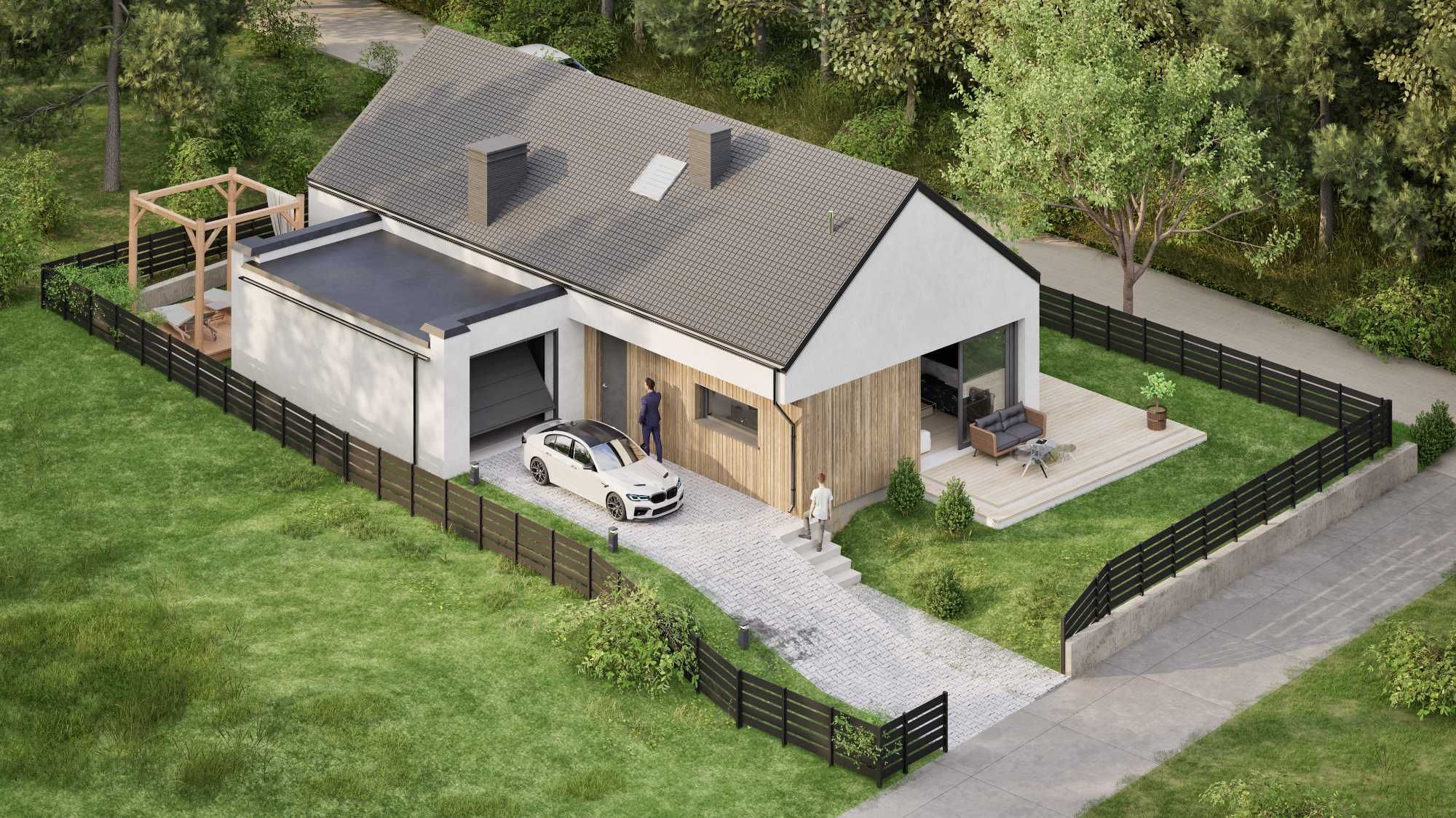 Dom Parterowy | 107 m² | Olkusz, ul. Krucza Góra