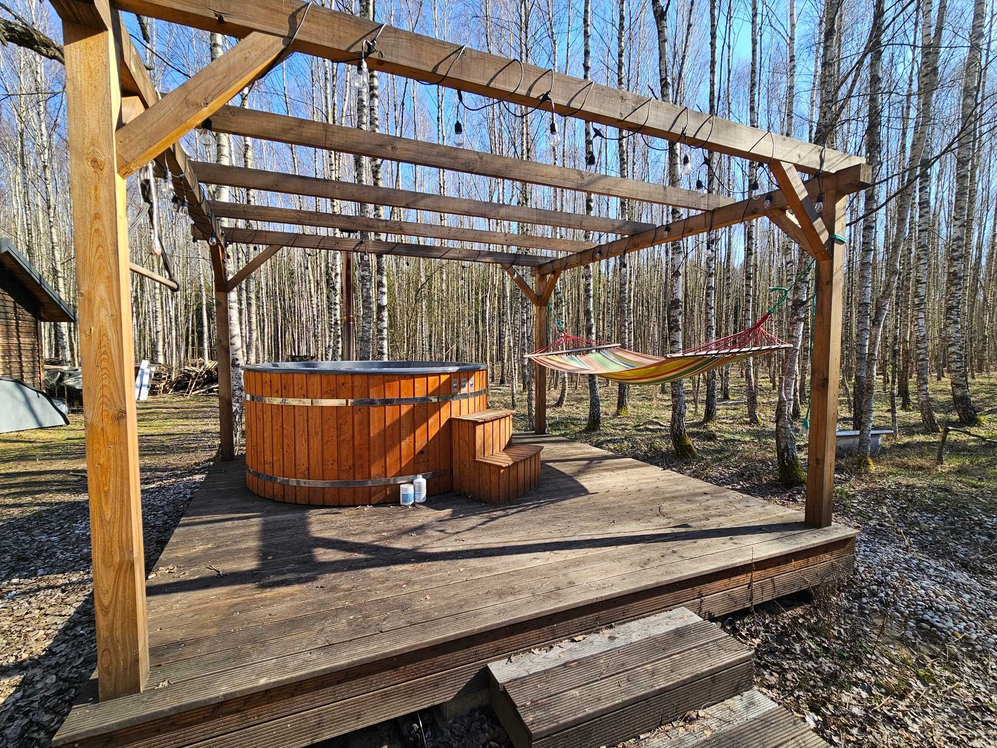 Dom w podlaskiej głuszy z sauną i jacuzzi