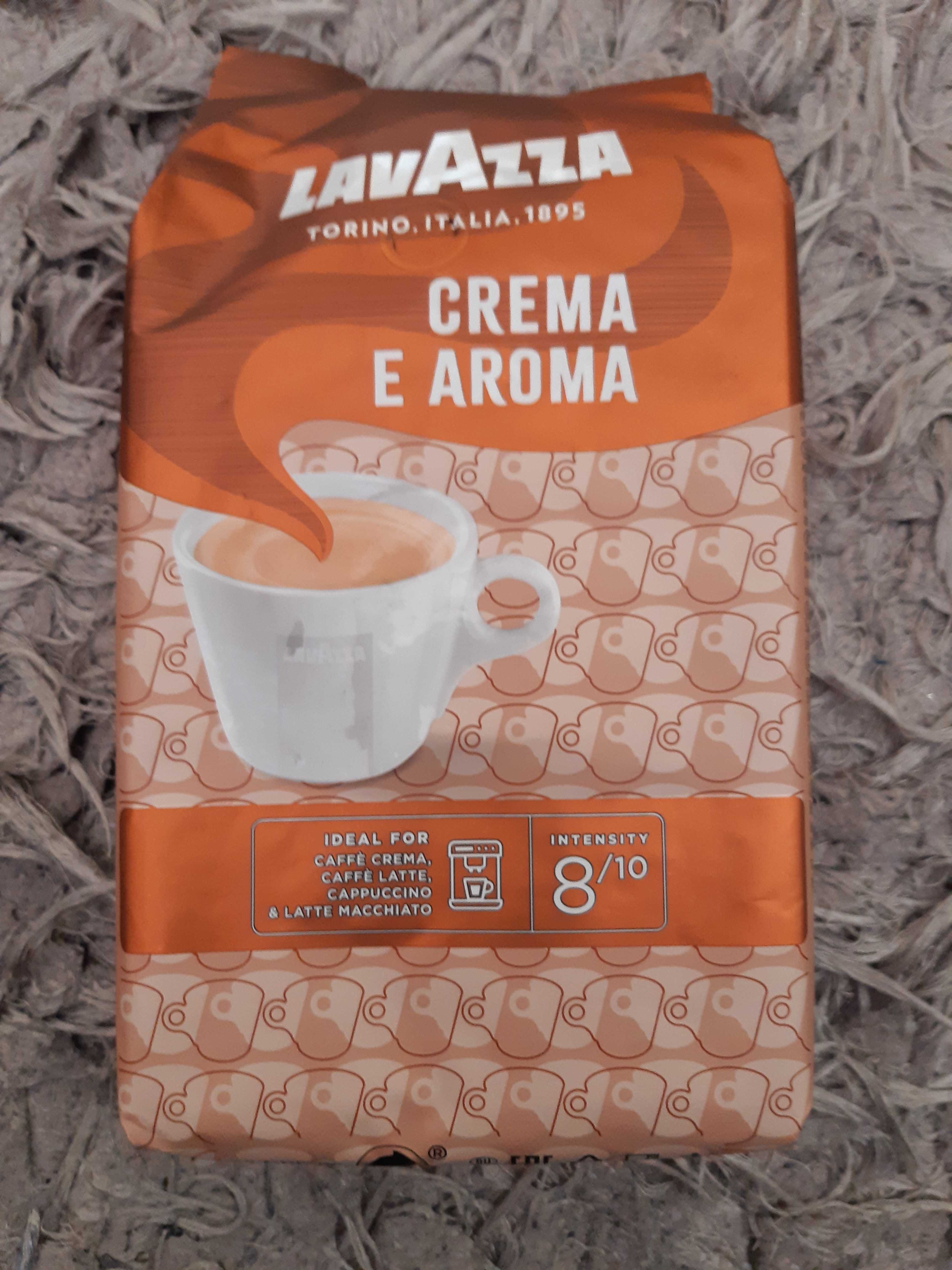 Kawa ziarnista Lavazza Crema e Aroma oryginalna świeża 8 op. x 1 kg