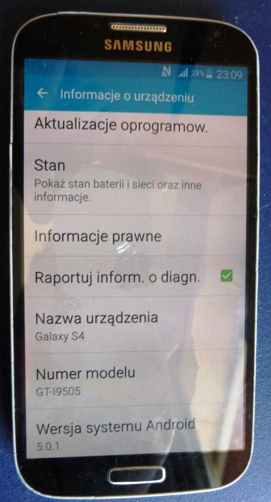 Smartfon Samsung Galaxy S4(GT-I9515, czarny 16 GB