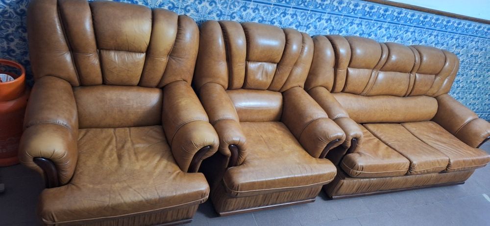 Sofas usados em bom estado