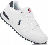 Polo Ralph Lauren buty sportowe skóra ekologiczna r. 31 biały