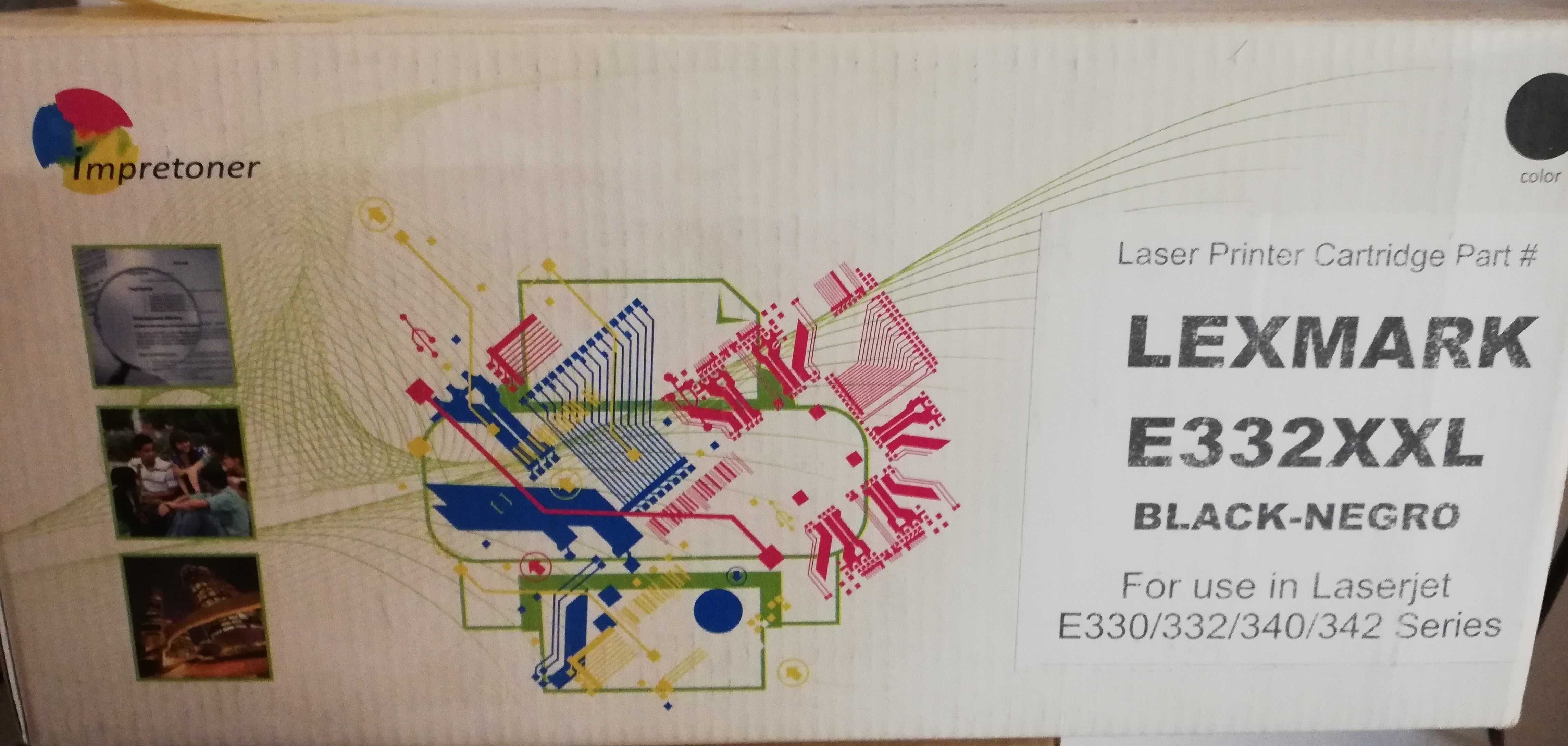 Tonner XXL para Lexmark E332