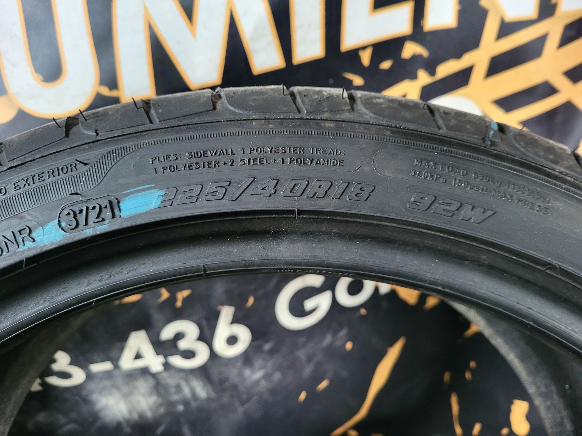 Opony letnie 225/40/18 Goodyear 21rok 6,4mm RunFlat