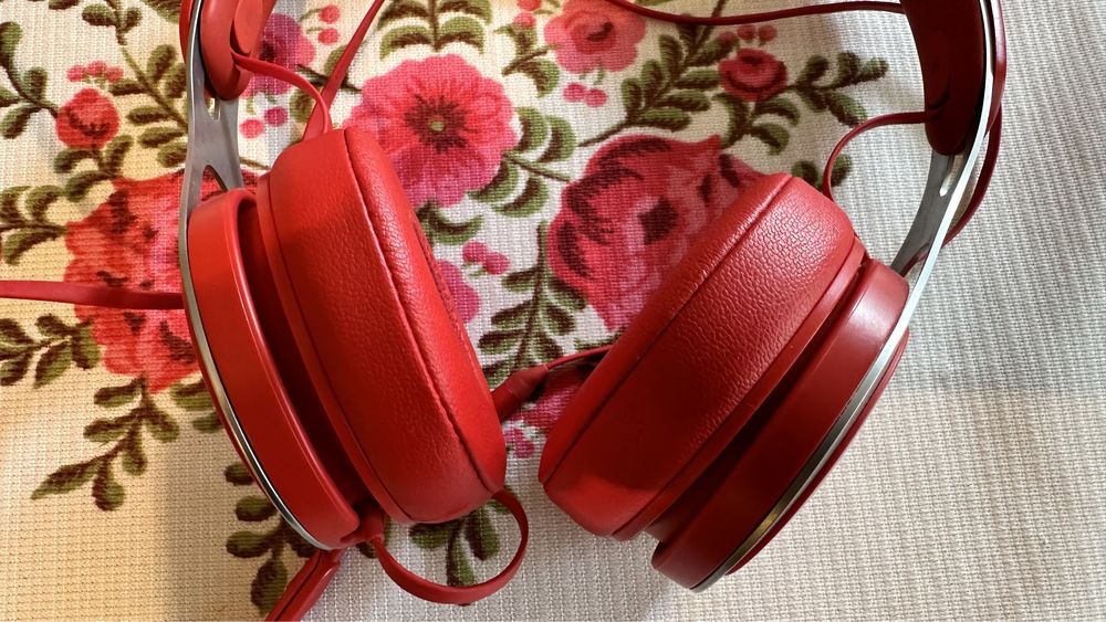 Beats EP by Dr Dre czerwone przewodowe komplet jak nowy