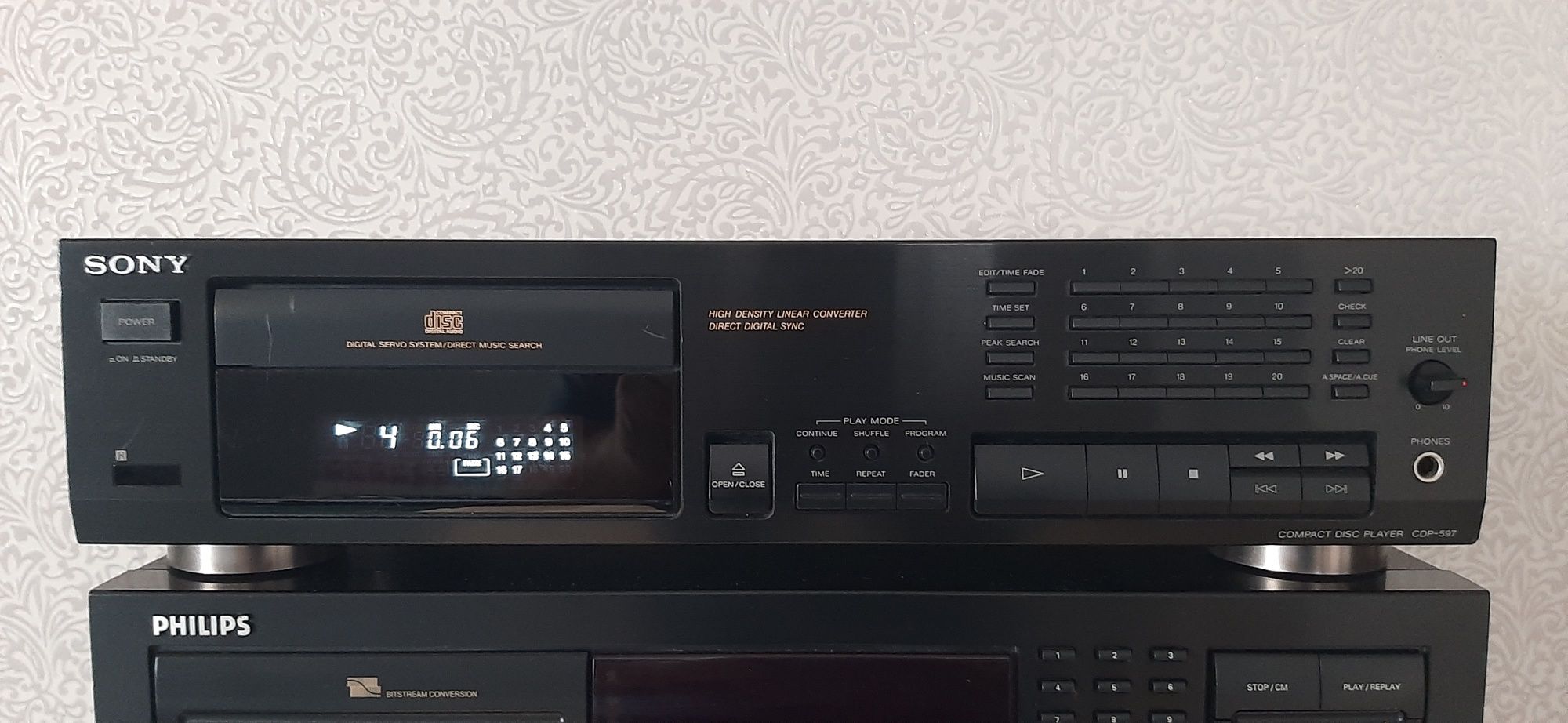 Sony Odtwarzacz CD CDP-597