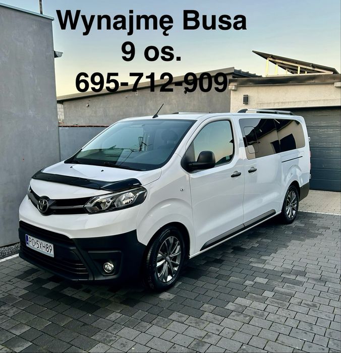 Wynajem busa 9 osobowego