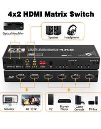 Matrix Switch+ekstraktor audio