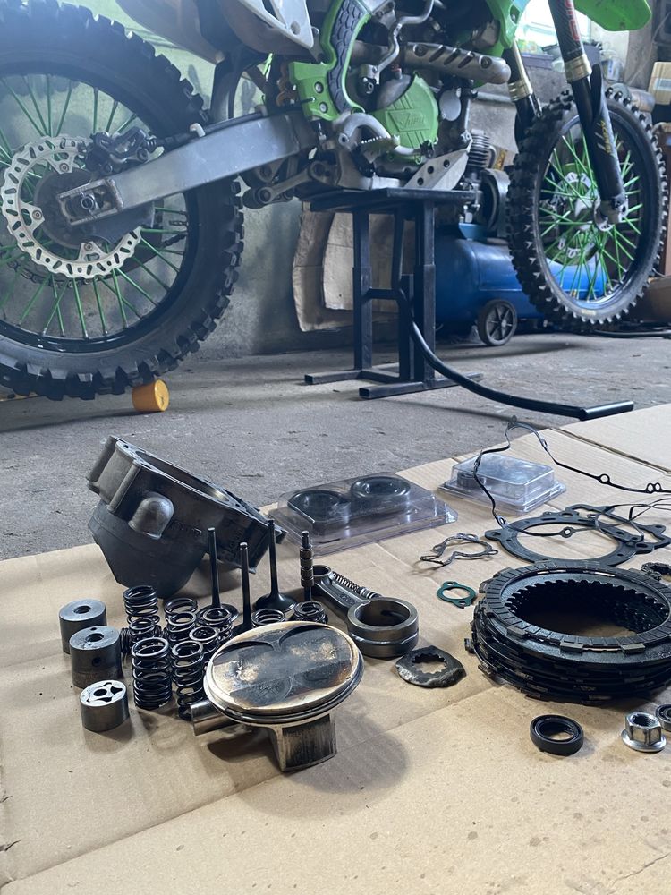 Kawasaki KXF-450 na wtrysku! Po remoncie!