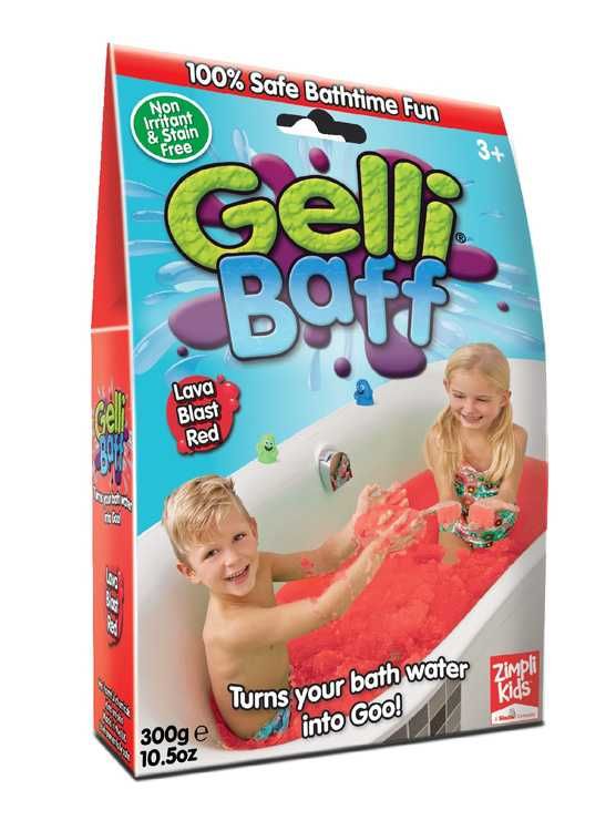 Magiczny proszek do kąpieli Gelli Baff czerwony, Zimpli Kids