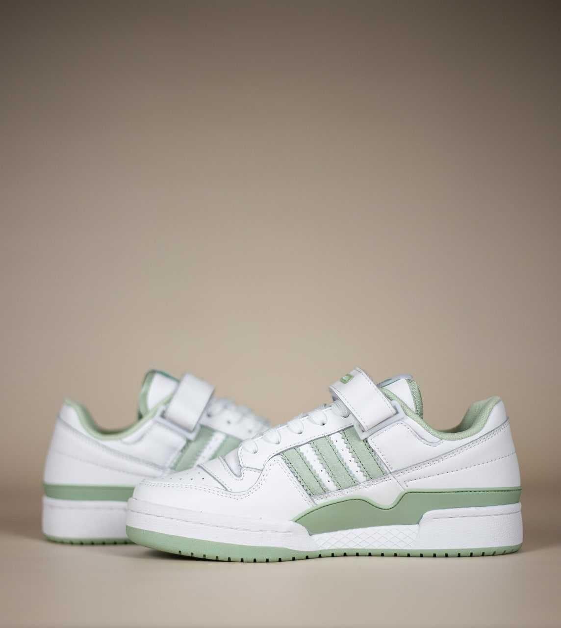 Жіночі кросівки Adidas Forum 84 Low White Green