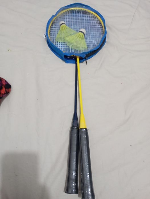 raquetes de badminton