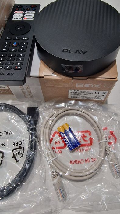 Dekoder play now tv box 4k v4 hw 3.0  android  iptv