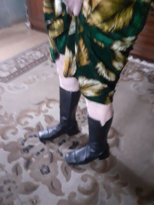 Жееские макасины кожа и сапоги 40 размер.