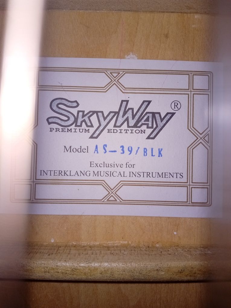 Gitara akustyczna SkyWay premium edition